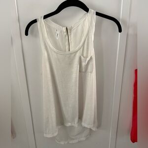 Studio Y Cream Sleeveless Tank Top